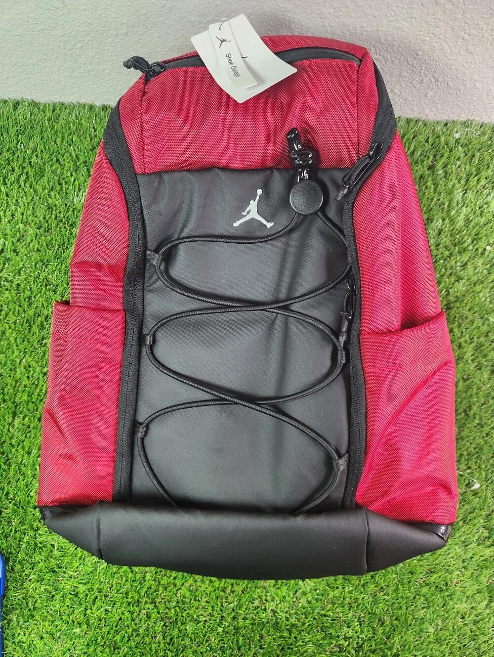 Air Jordan Unixes Sport Backpack Red Black White MA0945-R78 (32.9L)  NWT